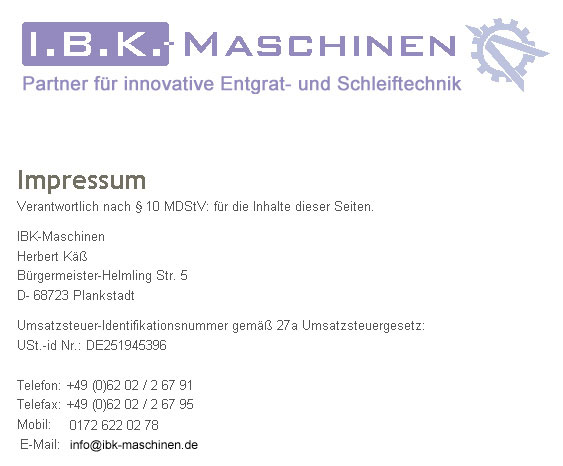 IBK-Maschinen.de